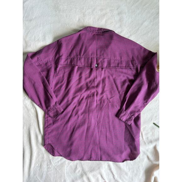 Sportables Vintage Cotton L/S Blouse Size - Picture 5 of 6